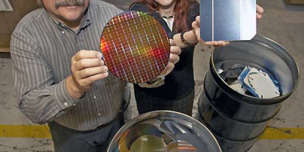 Le recyclage du silicium photovoltaïque se fait à 100 %